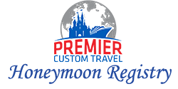 Premier Custom Travel Honeymoon Registry Logo